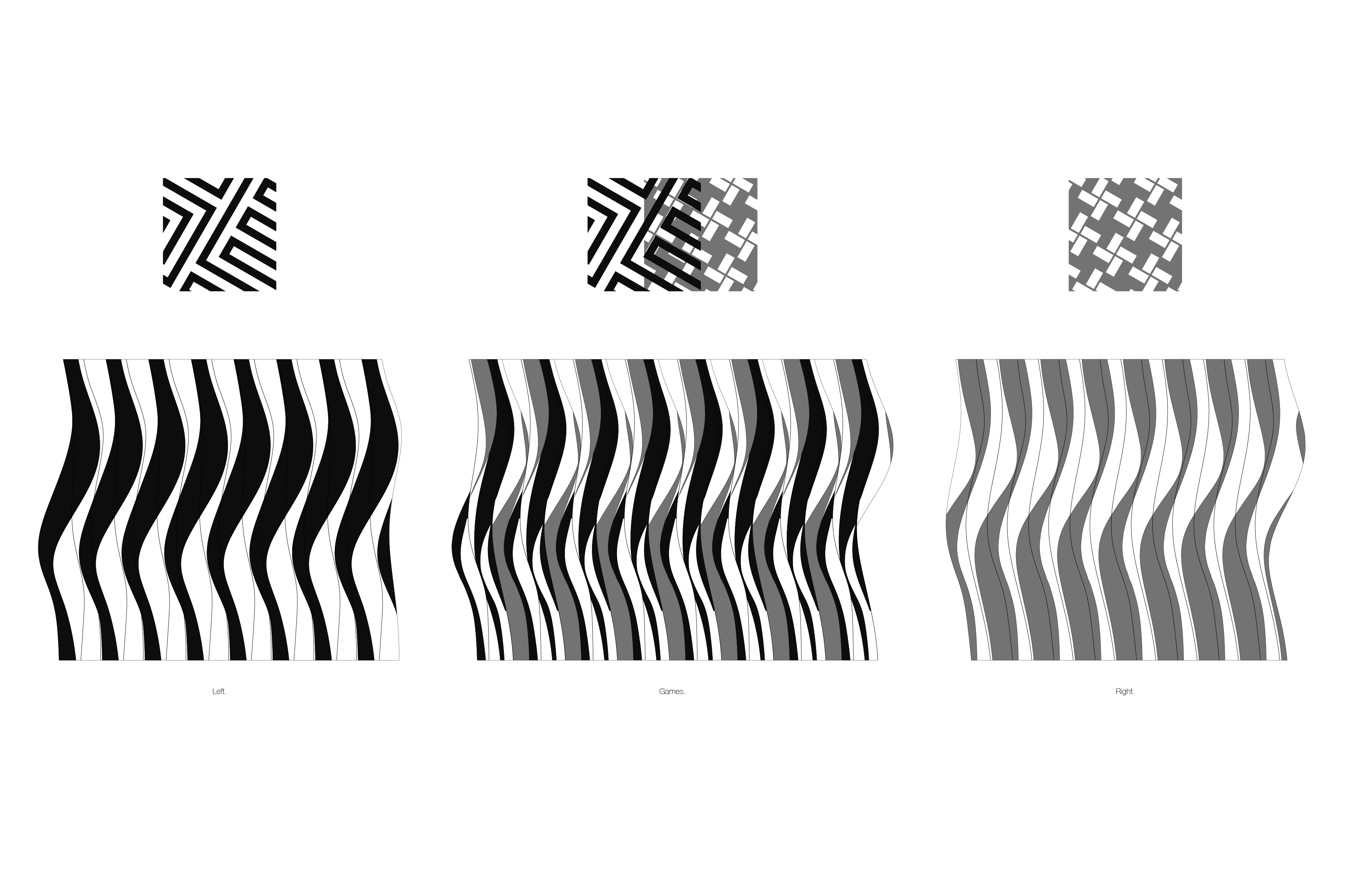 Diagram of the Relationship of Perspective, Pattern and Shape, Volta, An Investigation of Perceptual Dissonance via Disjunct Pattern and Shape, J.Travis Bennett Russett