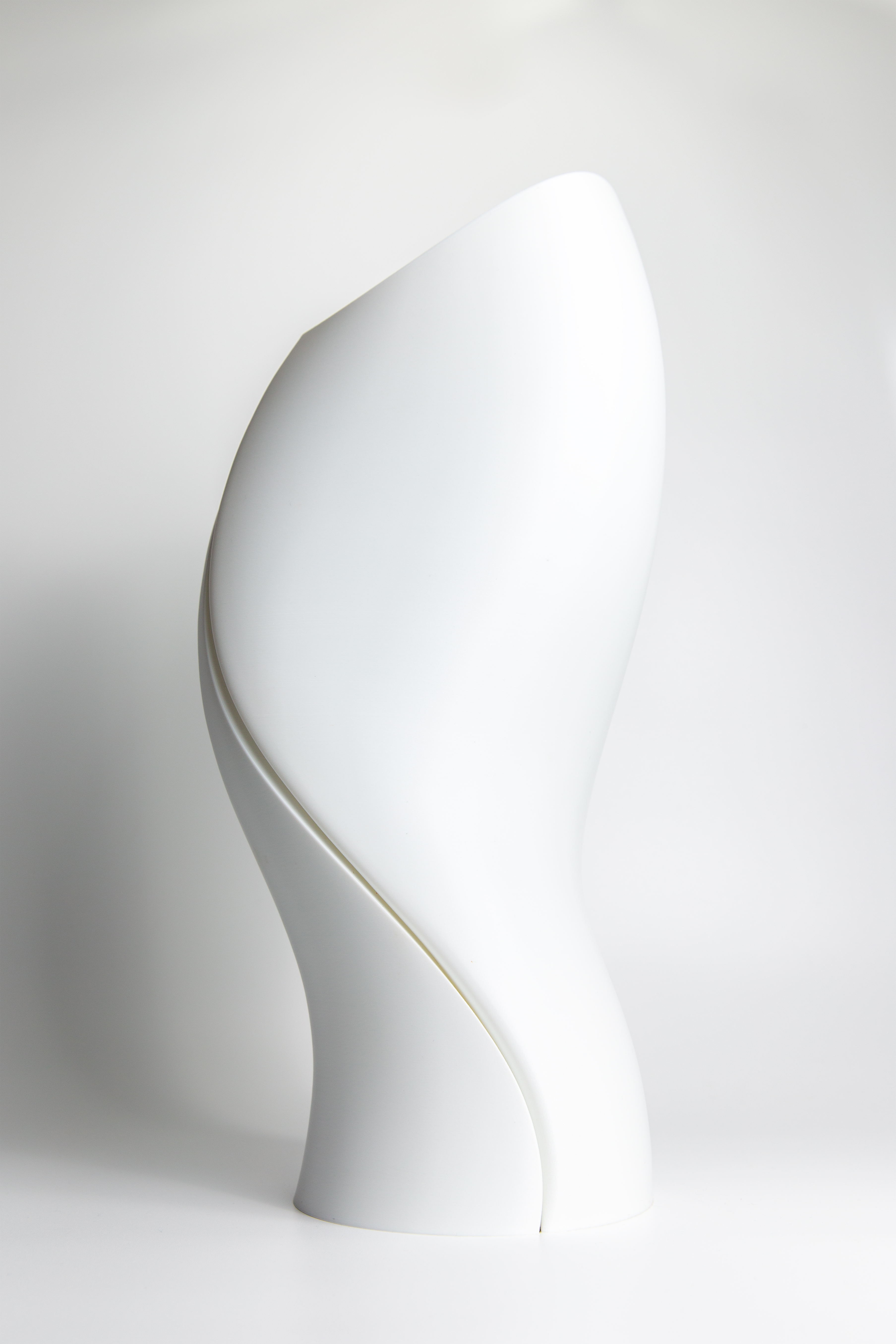 Photograph of Dry Waste Bin, 3-D Printed Prototype, Wet, Dry & Recycle β, A Preview of New Work Currently in Development: Three Waste Bins, J.Travis Bennett Russett